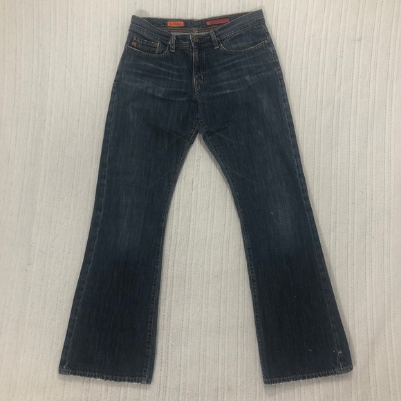 AG Adriano Goldschmied The Fillmore Bootcut Jeans W32 L32 Dark Wash Denim - Picture 1 of 9